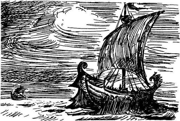 След за кормой