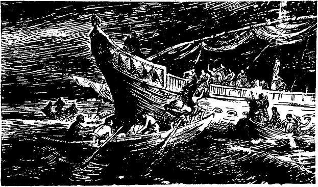 След за кормой