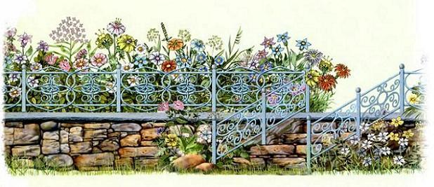 цветочный сад