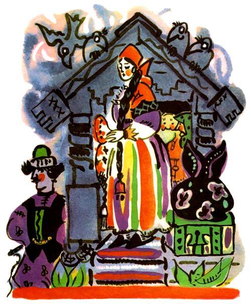 Солнце, Месяц и Ворон Воронович (русская сказка) Солнце, Месяц и Ворон Воронович