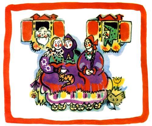 Солнце, Месяц и Ворон Воронович (русская сказка) Солнце, Месяц и Ворон Воронович