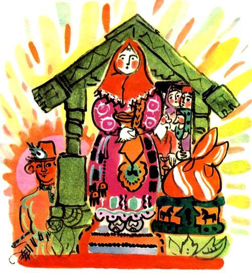 Солнце, Месяц и Ворон Воронович (русская сказка) Солнце, Месяц и Ворон Воронович