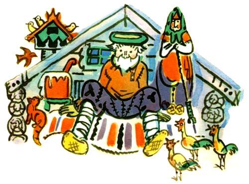 Солнце, Месяц и Ворон Воронович (русская сказка) Солнце, Месяц и Ворон Воронович