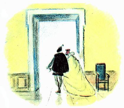 Король и королева покинули замок