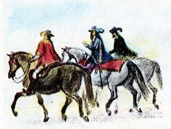 Сын короля, который царствовал в то время, отправился на охоту