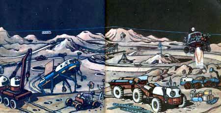 Станция «Луна» Лунная станция по добыче ископаемых