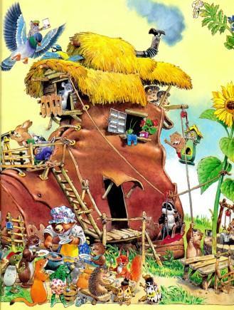 Старый башмак стал домом