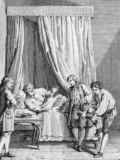 Старик и его сыновья (басня) Старик и его сыновья