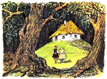 Старикова дочка и старухина дочка