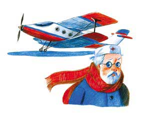 Технические сказки доктор у самолета