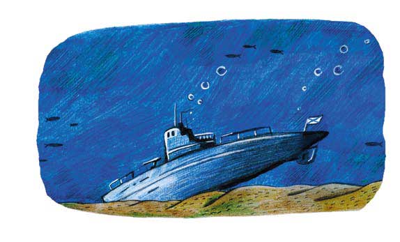 Технические сказки подводная лодка на дне легла на грунт