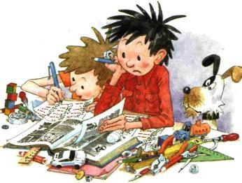 ребята читают