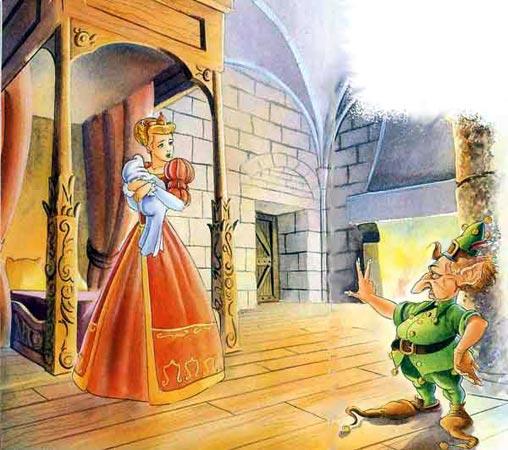 Тителитури (Румпельштильцхен) сказка королева с сыном и Тителитури Румпельштильцхен