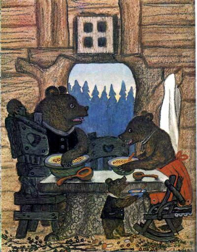 Три медведя (сказка) Три медведя дома