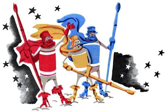 Три весёлых краски