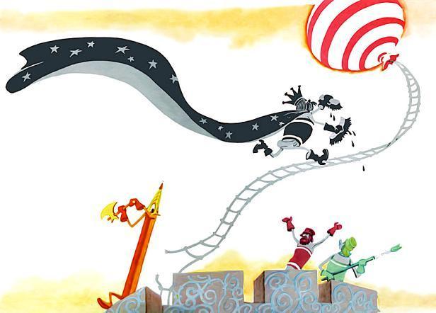 Три весёлых краски