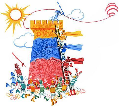 Три весёлых краски (сказка) Три весёлых краски