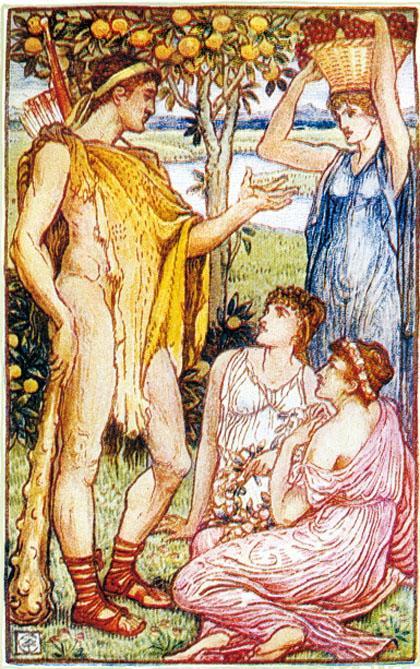 Три золотых яблока