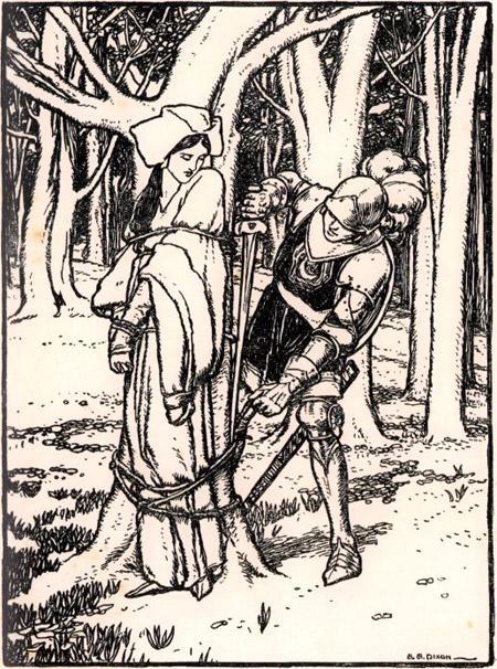 Паломид разрезал веревки и освободил Брангвейну