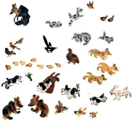 Тюпа, Томка и сорока (рассказ) животные