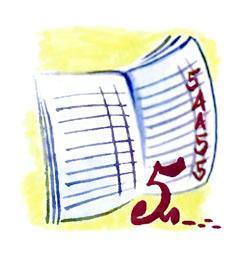 У меня в портфеле (стих) Дневник