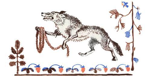 У страха глаза велики (сказка) волк с веревкой