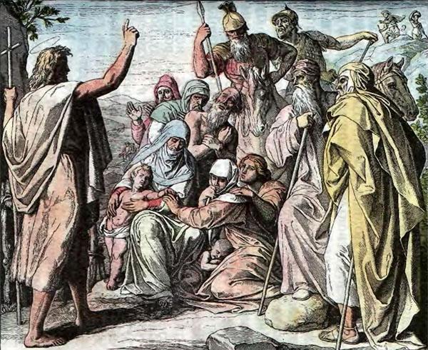 Пророк Иоанн велит евреям готовиться ко встрече Спасителя