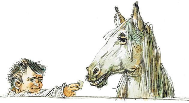 Очень умная лошадь Очень умная лошадь