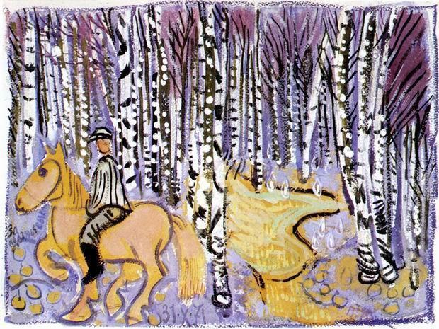 В березах (рассказ) всадник в березовой роще