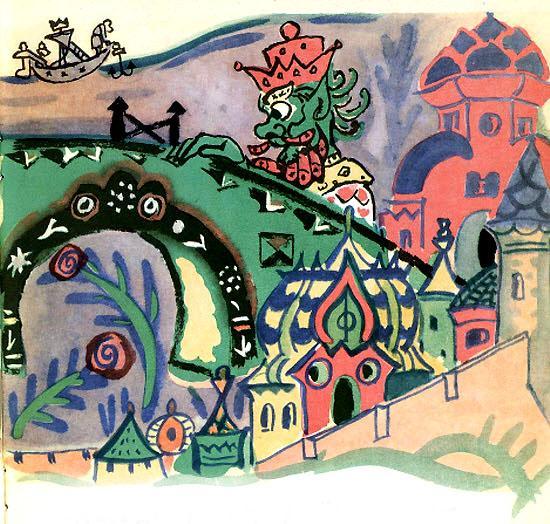 Василиса Премудрая (Василиса Премудрая и морской царь) (русская сказка) 12