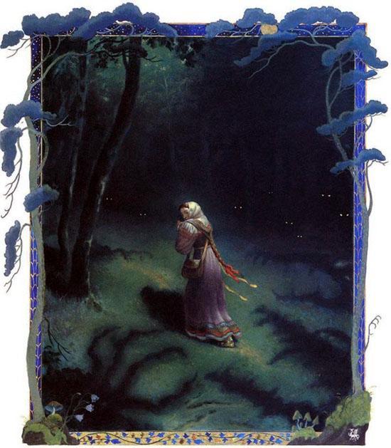 Василиса в темном лесу