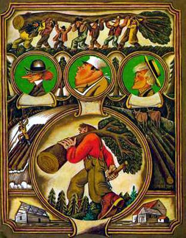 Великий лесоруб Поль Баньян