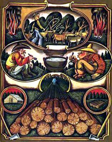 Великий лесоруб Поль Баньян