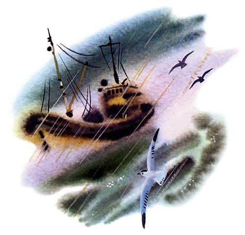 Вересковый край (рассказы) корабль попал в шторм