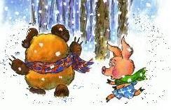 Винни-Пух и пятачоп отправились в путь