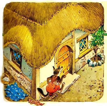 Волк и семеро козлят волк подошел к двери