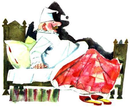 барин поднялся с кровати