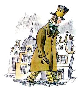 Волшебная сказка (сказка) король идет по мостовой