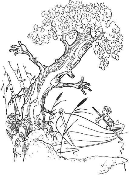 Волшебный берег (повесть) мальчик на лодке причалил к берегу