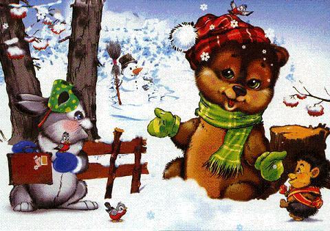 Мимо пробежал зайчишка