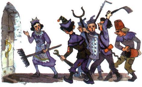 восставшие крестьяне