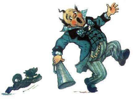 Тотошка бежит за Гудвином