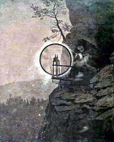 ведьма и прялка