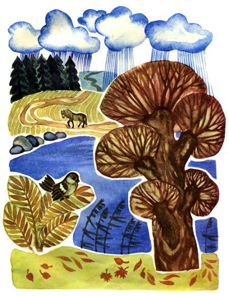 Воробей готовит квас