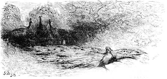 Ворона в павлиньих перьях