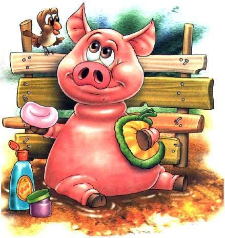 Воронина макаронина (стихи-скороболтушки) Хрюхрюшина частушка свинка