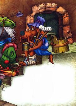 Язык зверей - сказка собака с костылем