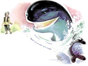 человек кит и сын