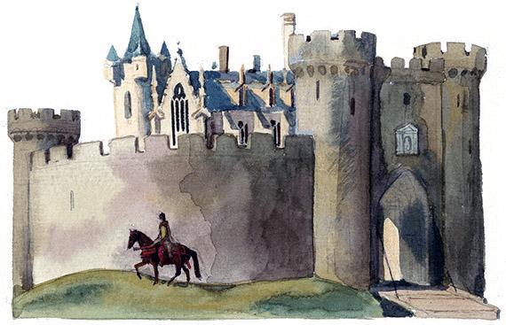 Юный Поллард и окландский вепрь замок