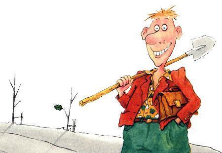 паша с лопатой